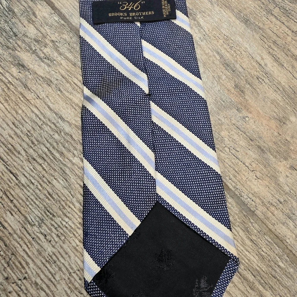 Brooks Brothers Kennth Cole Reaction Bundle Lot  Tie Stripes 346 Pure Silk